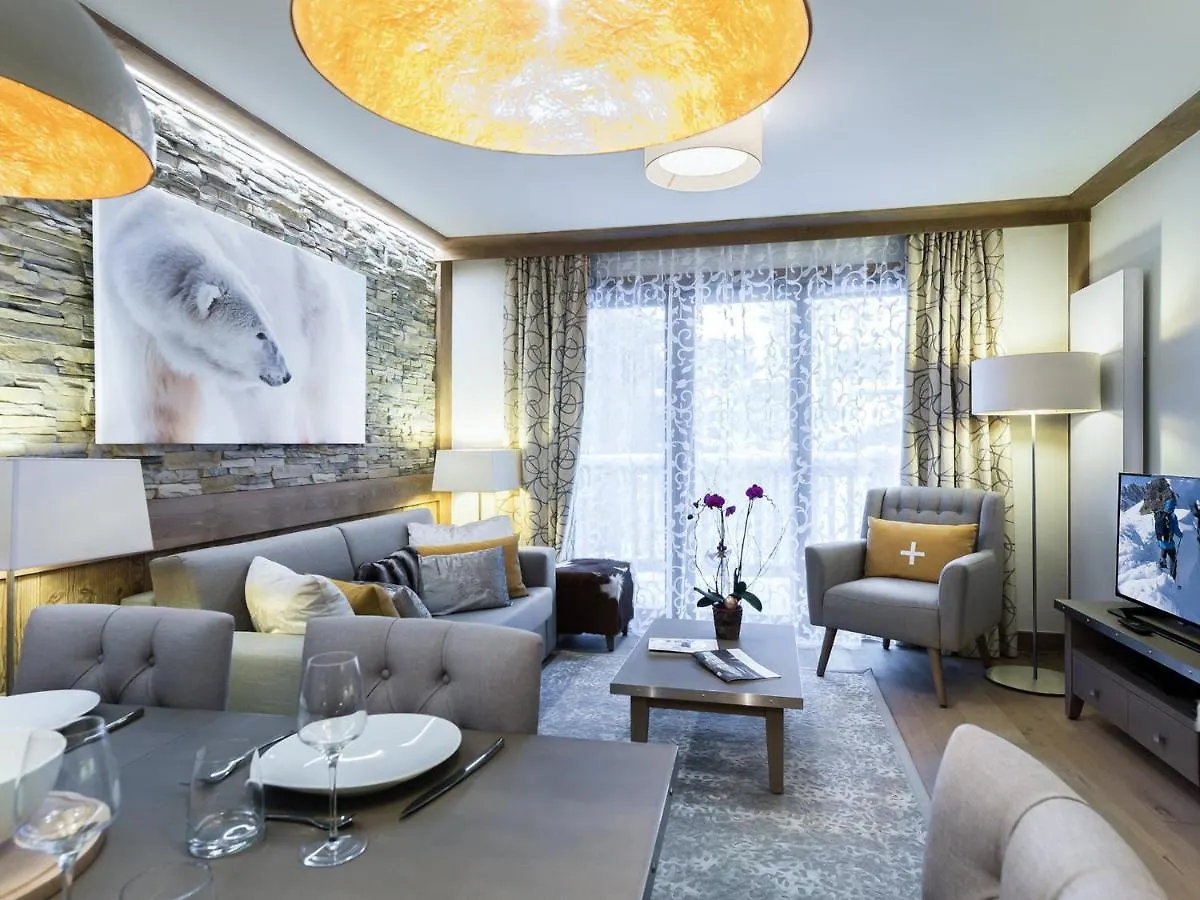 Apartmán Appartement Neuf Centre Courchevel Village, Proche Commerces Et Pistes, Parking Et Fitness Inclus - Fr-1-562-33 Francie